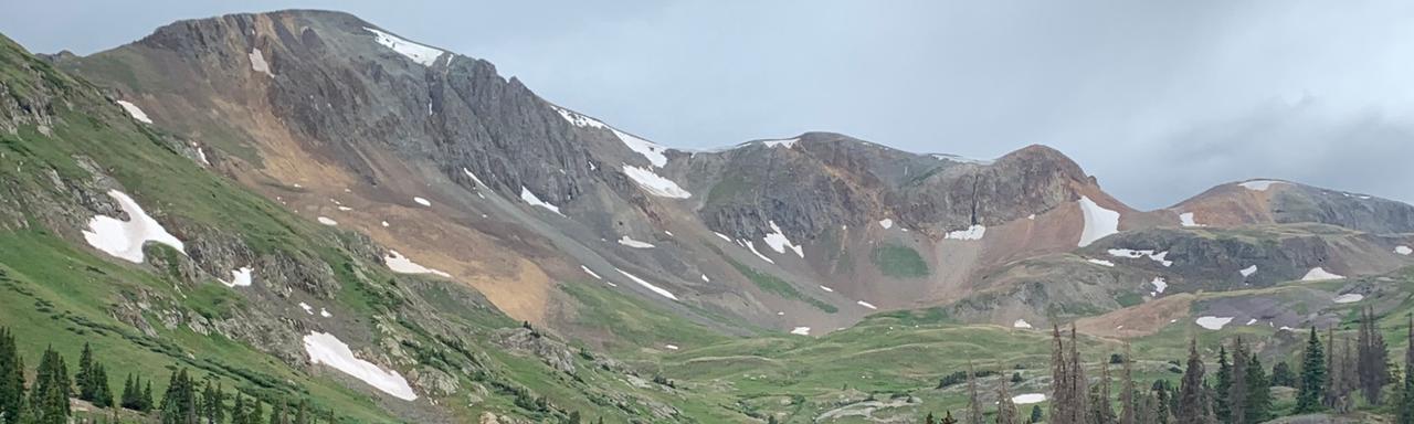 Mountains in western Colorado